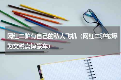 网红二驴有自己的私人飞机（网红二驴被曝为交税卖掉豪车）