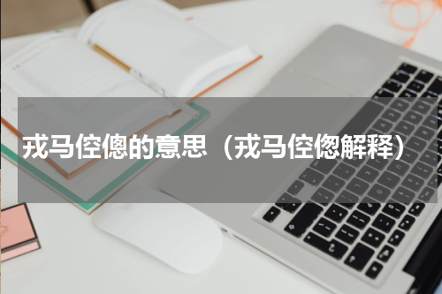 戎马倥傯的意思（戎马倥偬解释）