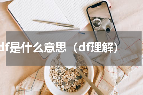 df是什么意思（df理解）