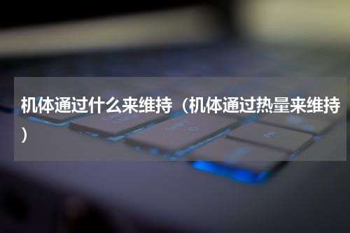 机体通过什么来维持（机体通过热量来维持）