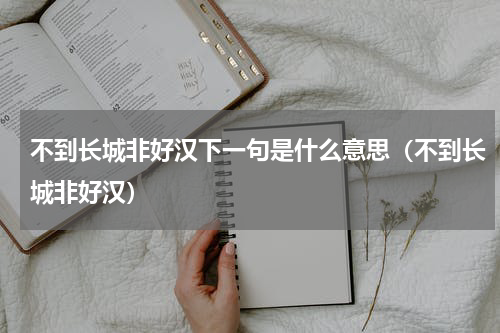 不到长城非好汉下一句是什么意思（不到长城非好汉）