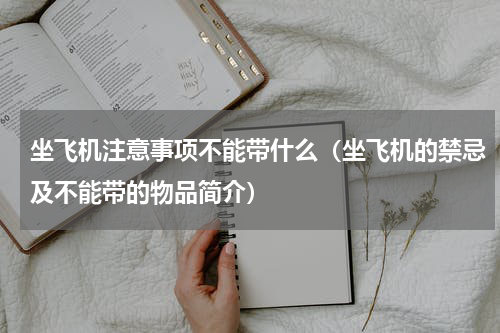 坐飞机注意事项不能带什么（坐飞机的禁忌及不能带的物品简介）
