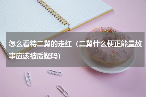 怎么看待二舅的走红（二舅什么梗正能量故事应该被质疑吗）