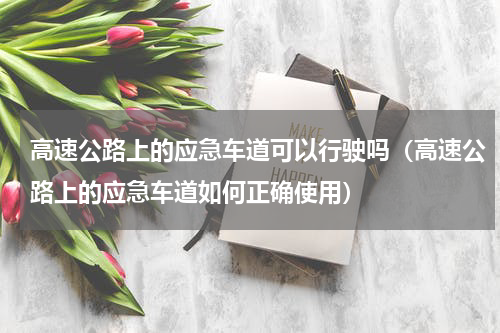 高速公路上的应急车道可以行驶吗（高速公路上的应急车道如何正确使用）