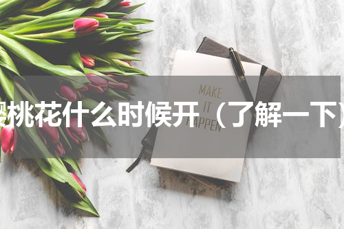 樱桃花什么时候开（了解一下）