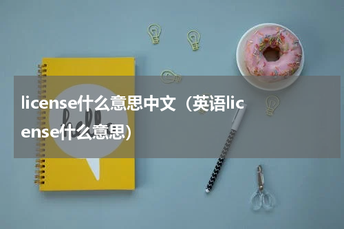 license什么意思中文（英语license什么意思）
