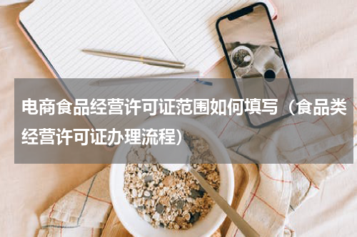 电商食品经营许可证范围如何填写（食品类经营许可证办理流程）