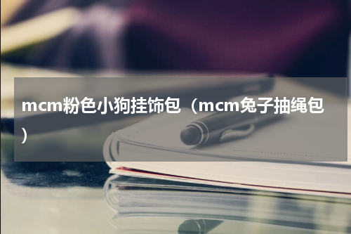 mcm粉色小狗挂饰包（mcm兔子抽绳包）