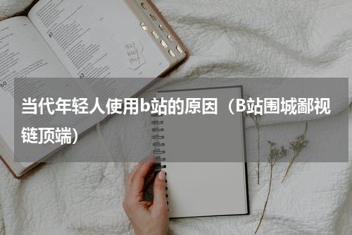当代年轻人使用b站的原因（B站围城鄙视链顶端）