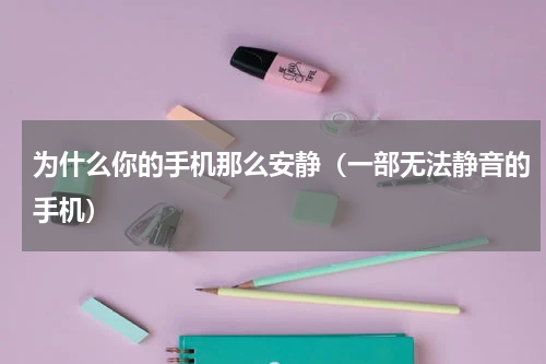为什么你的手机那么安静（一部无法静音的手机）
