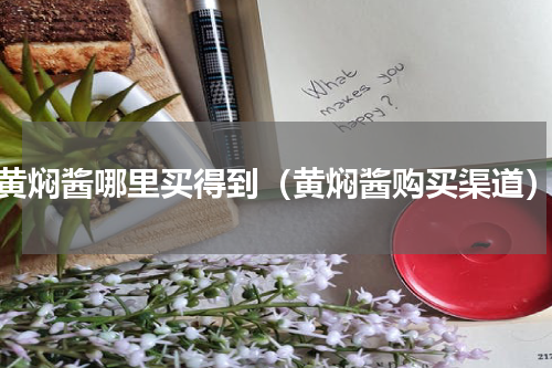 黄焖酱哪里买得到（黄焖酱购买渠道）