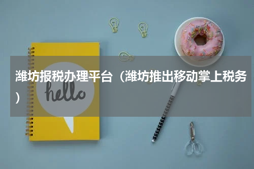 潍坊报税办理平台（潍坊推出移动掌上税务）