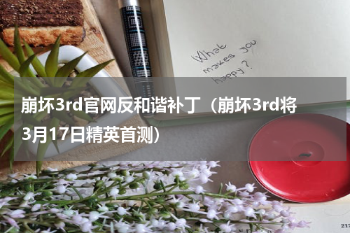 崩坏3rd官网反和谐补丁（崩坏3rd将3月17日精英首测）