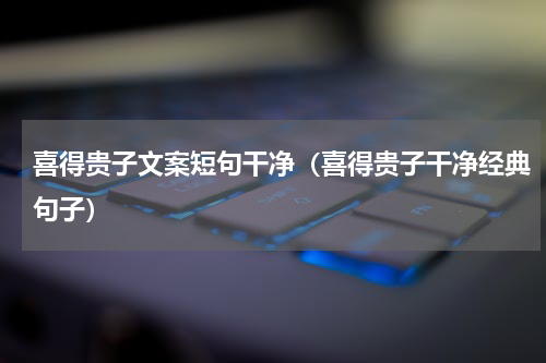 喜得贵子文案短句干净（喜得贵子干净经典句子）