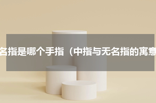 无名指是哪个手指（中指与无名指的寓意）