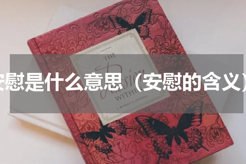 安慰是什么意思（安慰的含义）