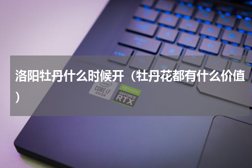 洛阳牡丹什么时候开（牡丹花都有什么价值）