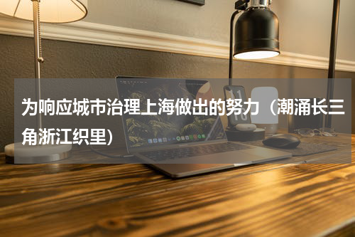 为响应城市治理上海做出的努力（潮涌长三角浙江织里）