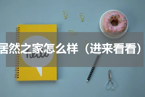 居然之家怎么样（进来看看）