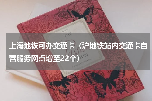 上海地铁可办交通卡（沪地铁站内交通卡自营服务网点增至22个）
