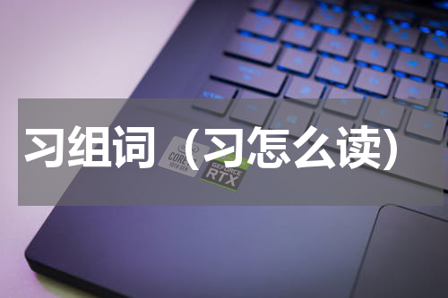 习组词（习怎么读）