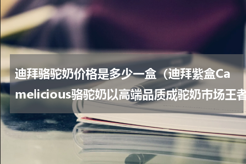 迪拜骆驼奶价格是多少一盒（迪拜紫盒Camelicious骆驼奶以高端品质成驼奶市场王者）