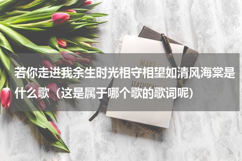 若你走进我余生时光相守相望如清风海棠是什么歌（这是属于哪个歌的歌词呢）