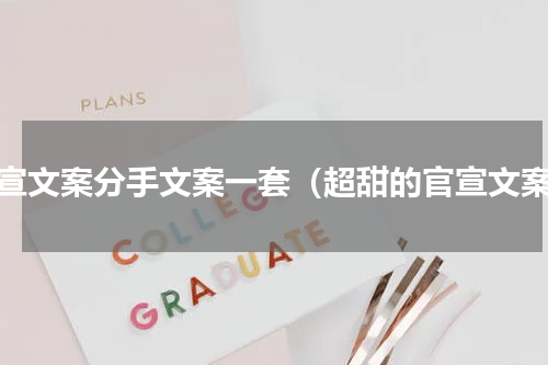 官宣文案分手文案一套（超甜的官宣文案）