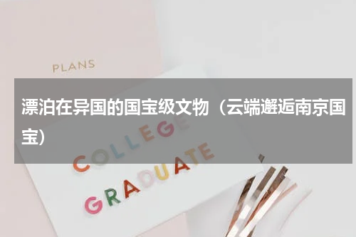 漂泊在异国的国宝级文物（云端邂逅南京国宝）