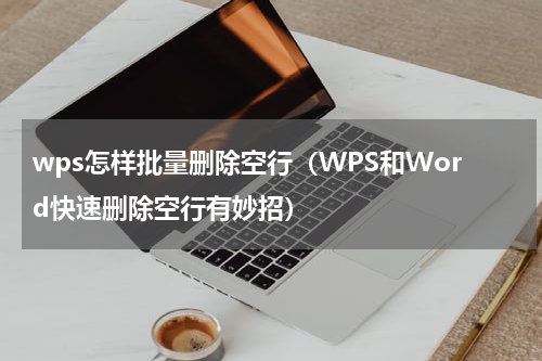 wps怎样批量删除空行（WPS和Word快速删除空行有妙招）
