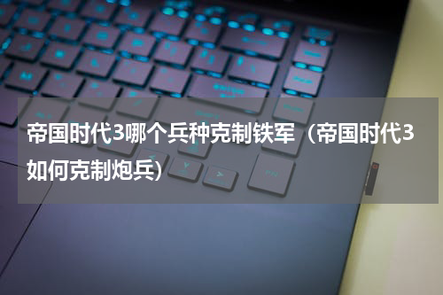 帝国时代3哪个兵种克制铁军（帝国时代3如何克制炮兵）