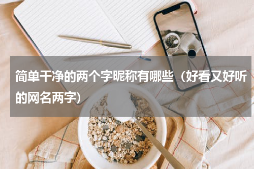 简单干净的两个字昵称有哪些（好看又好听的网名两字）