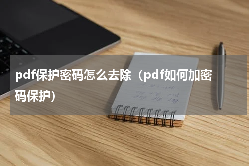 pdf保护密码怎么去除（pdf如何加密码保护）