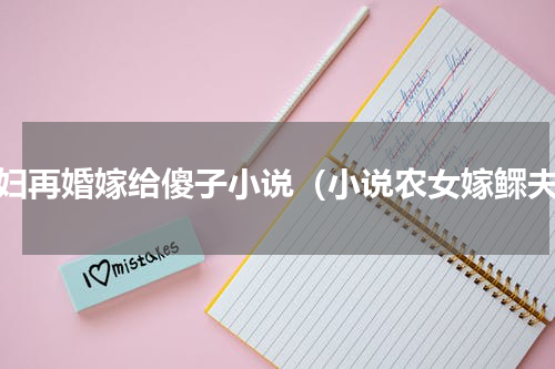 寡妇再婚嫁给傻子小说（小说农女嫁鳏夫）