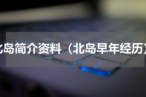 北岛简介资料（北岛早年经历）