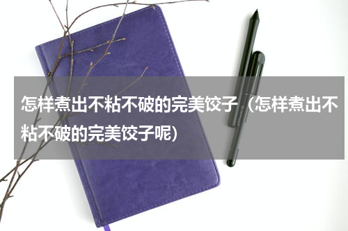 怎样煮出不粘不破的完美饺子（怎样煮出不粘不破的完美饺子呢）