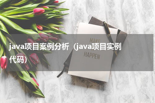 java项目案例分析（java项目实例代码）