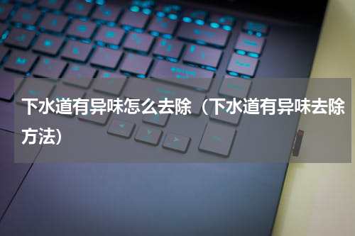 下水道有异味怎么去除（下水道有异味去除方法）
