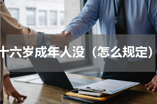 十六岁成年人没（怎么规定）