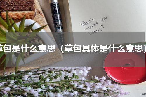 草包是什么意思（草包具体是什么意思）