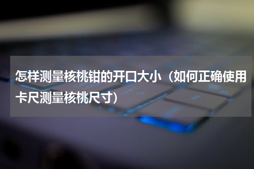 怎样测量核桃钳的开口大小（如何正确使用卡尺测量核桃尺寸）
