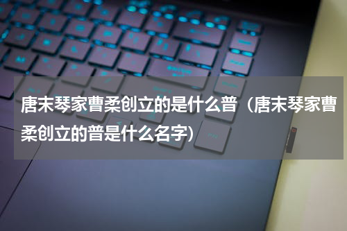 唐末琴家曹柔创立的是什么普（唐末琴家曹柔创立的普是什么名字）