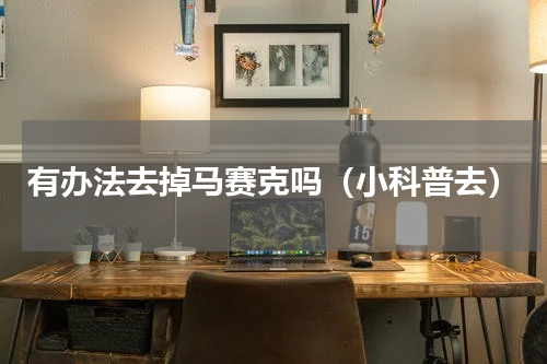有办法去掉马赛克吗（小科普去）