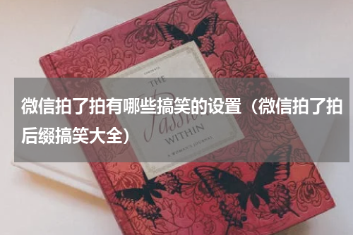 微信拍了拍有哪些搞笑的设置（微信拍了拍后缀搞笑大全）