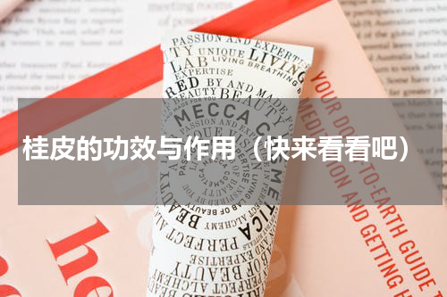 桂皮的功效与作用（快来看看吧）