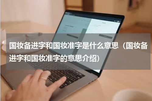 国妆备进字和国妆准字是什么意思（国妆备进字和国妆准字的意思介绍）