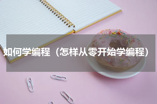 如何学编程（怎样从零开始学编程）
