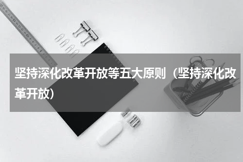 坚持深化改革开放等五大原则（坚持深化改革开放）