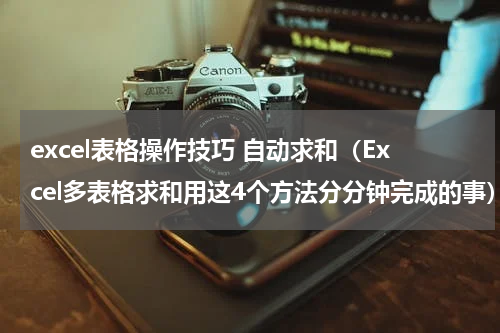 excel表格操作技巧 自动求和（Excel多表格求和用这4个方法分分钟完成的事）
