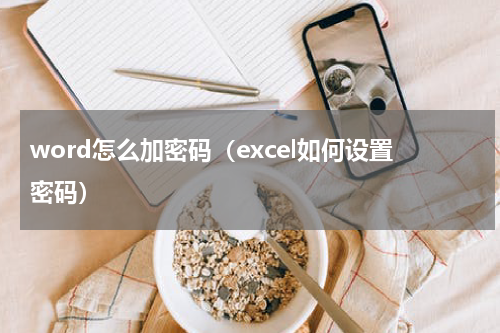 word怎么加密码（excel如何设置密码）